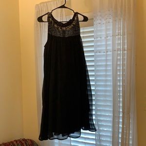 Lane Bryant black cocktail dress